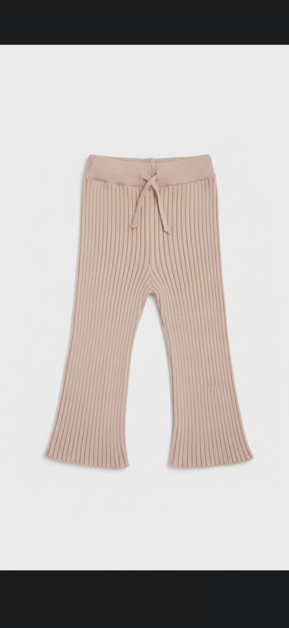 Ruby knitted flaired pants