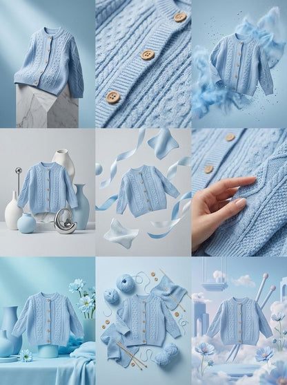 James knitted cardigan