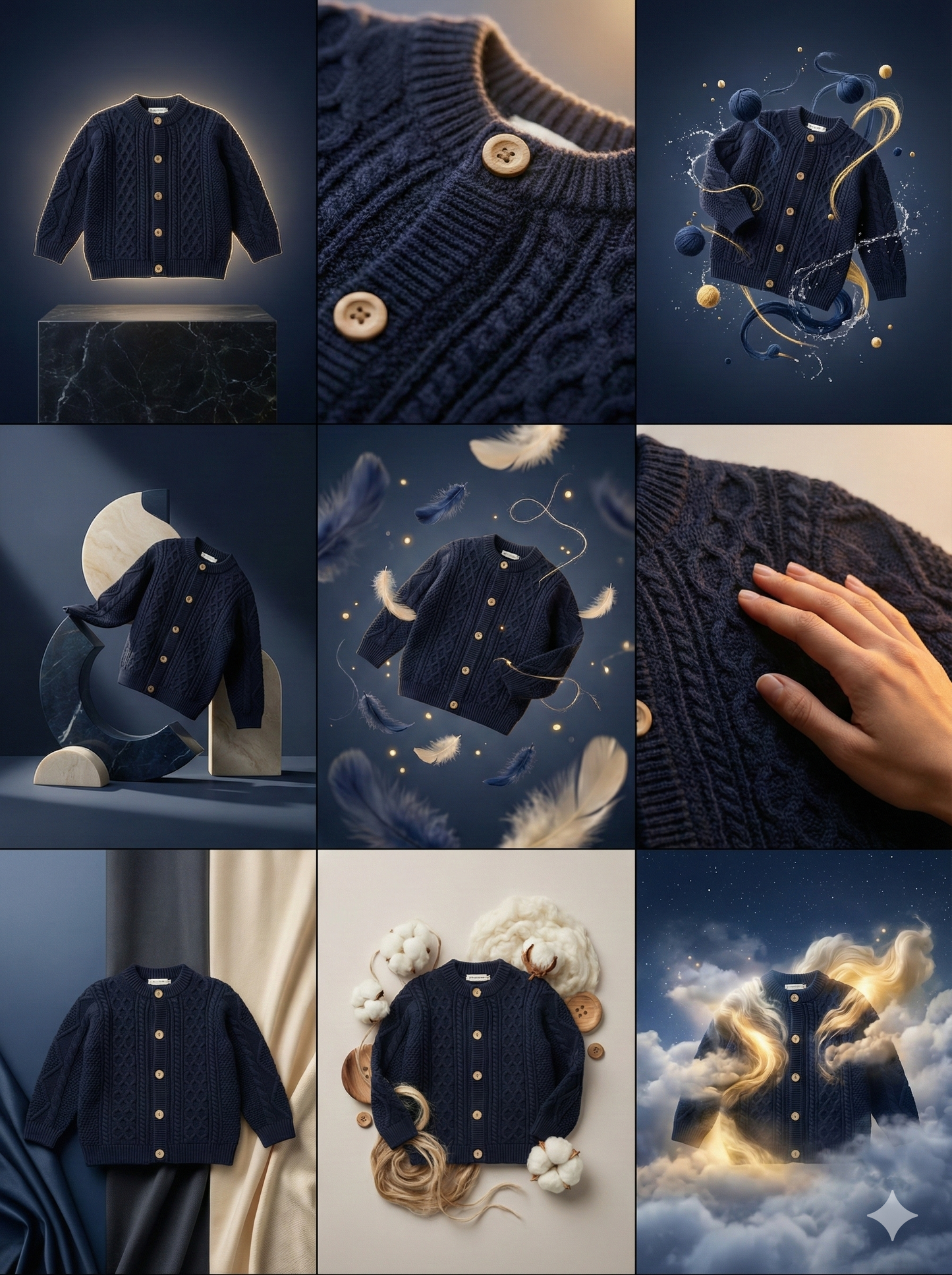 James knitted cardigan